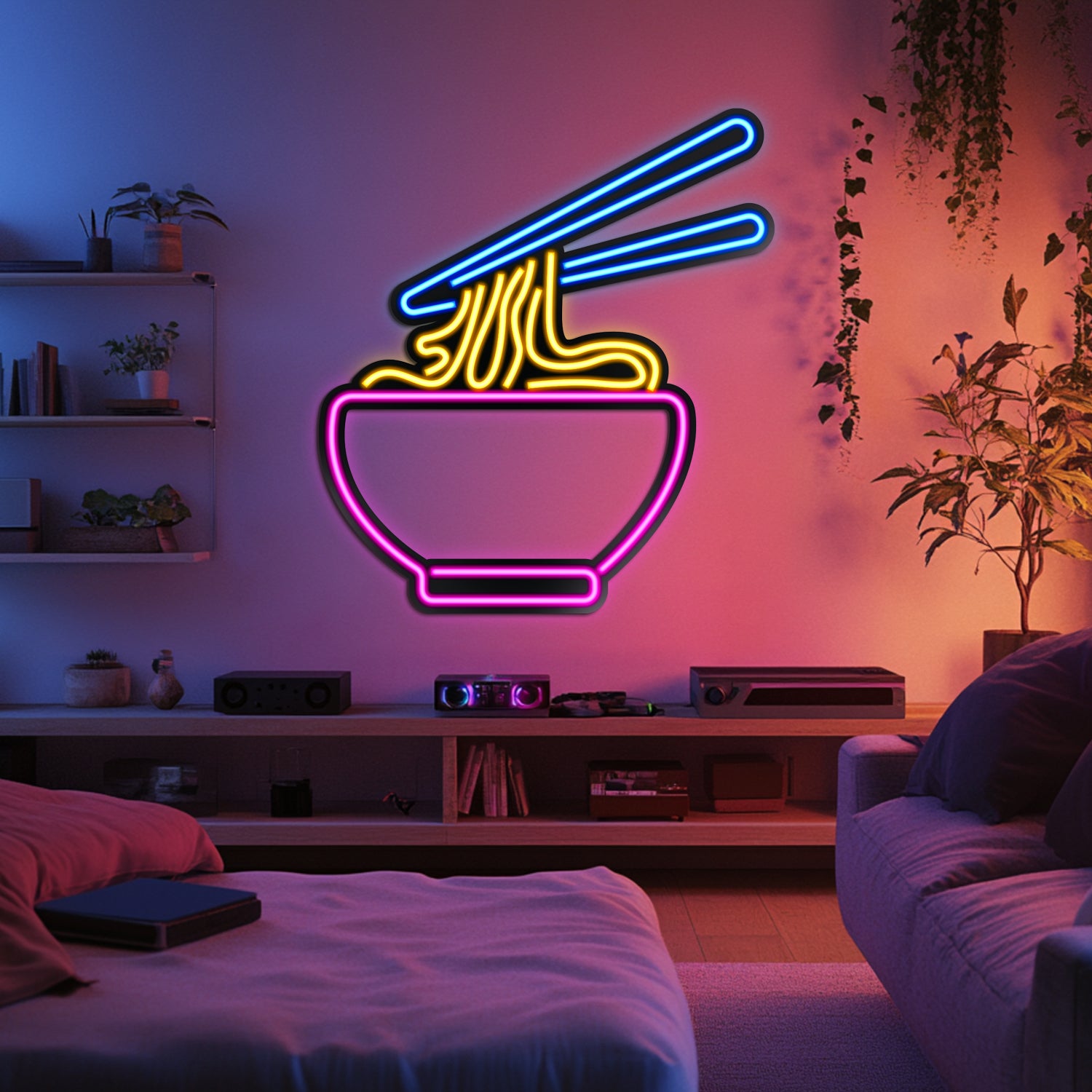 Ramen Metal Neon Wall Art- LN0041