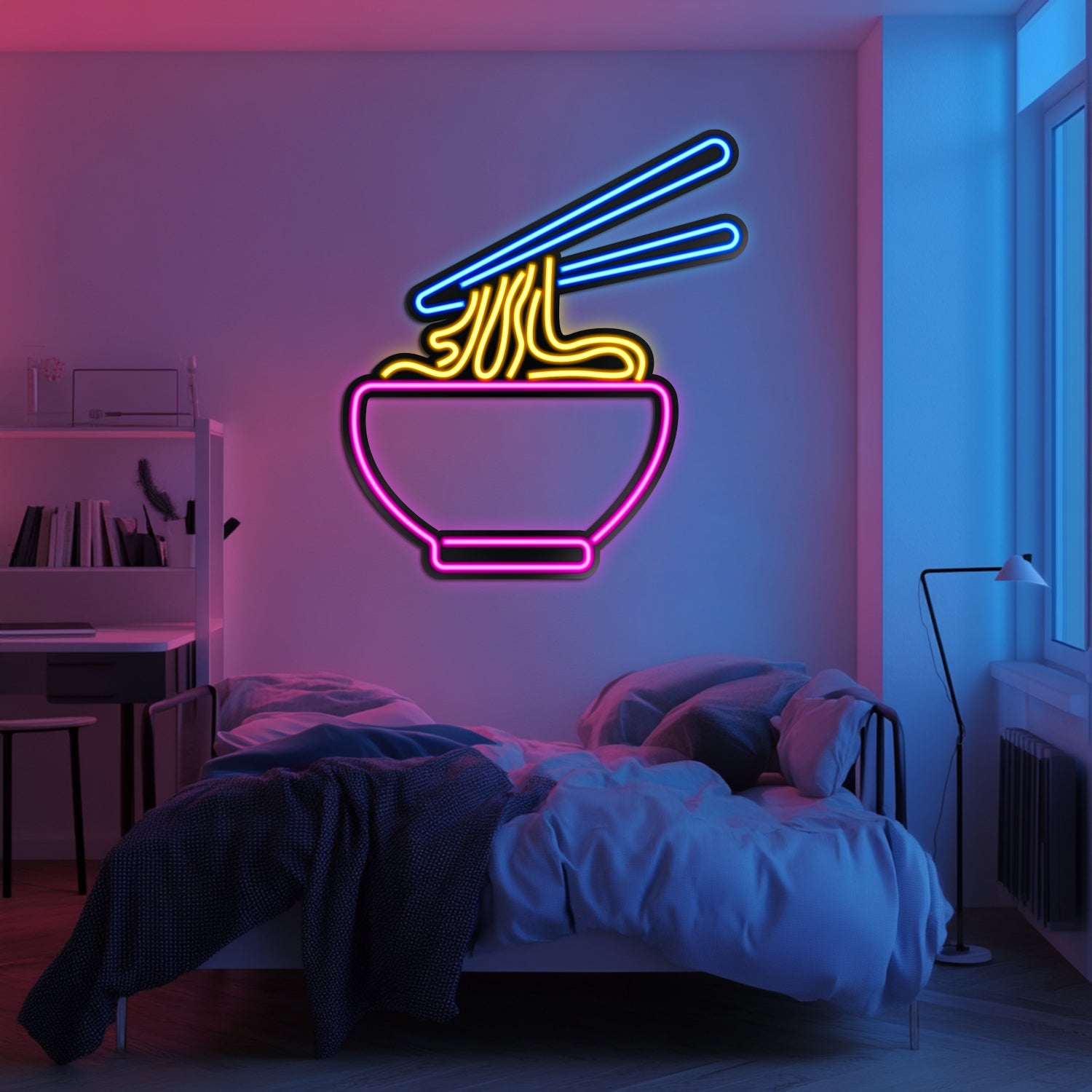 Ramen Metal Neon Wall Art- LN0041