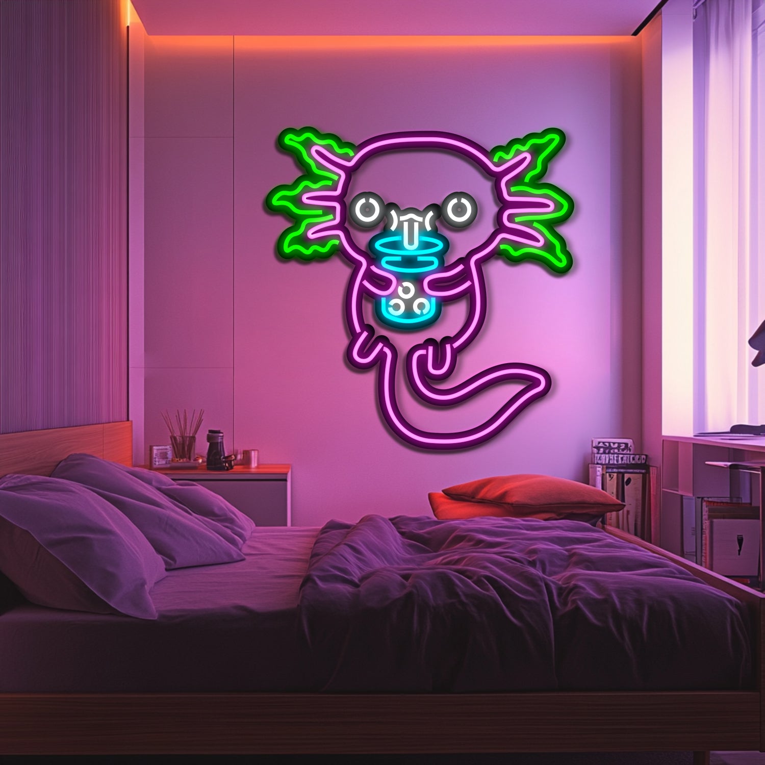 Axelot Metal Neon Wall Art- LN0204