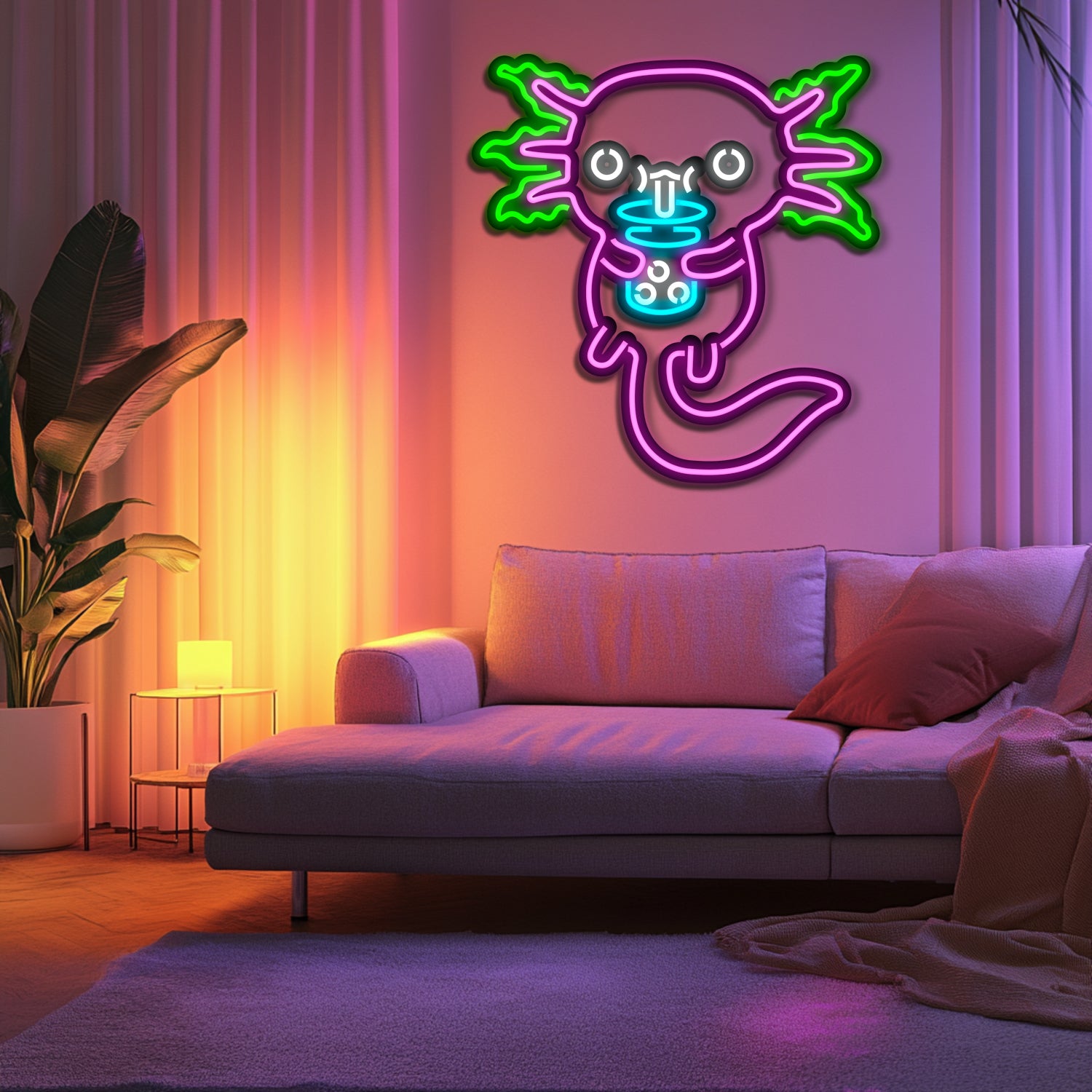 Axelot Metal Neon Wall Art- LN0204