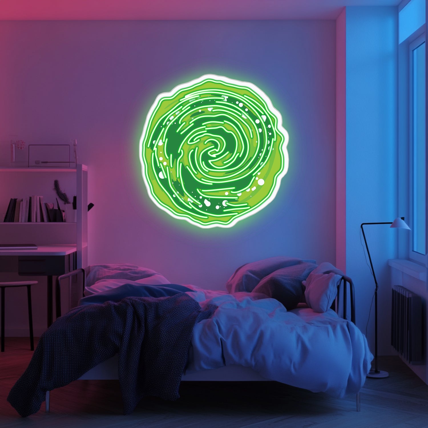 UV Printed Portal Neon Wall Art- LV0041