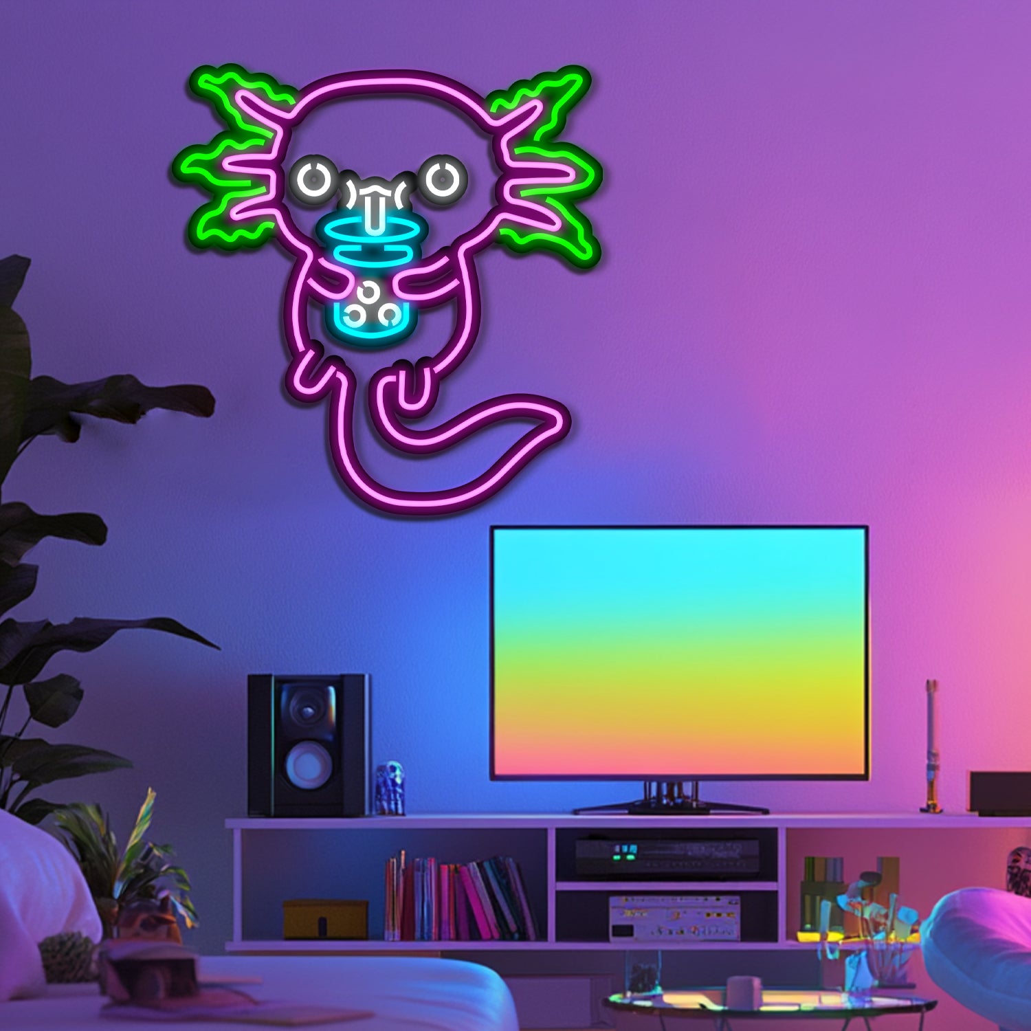Axelot Metal Neon Wall Art- LN0204